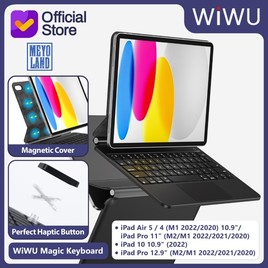 Jual Magic Keyboard WiWU Floating Apple iPad 10 10.9