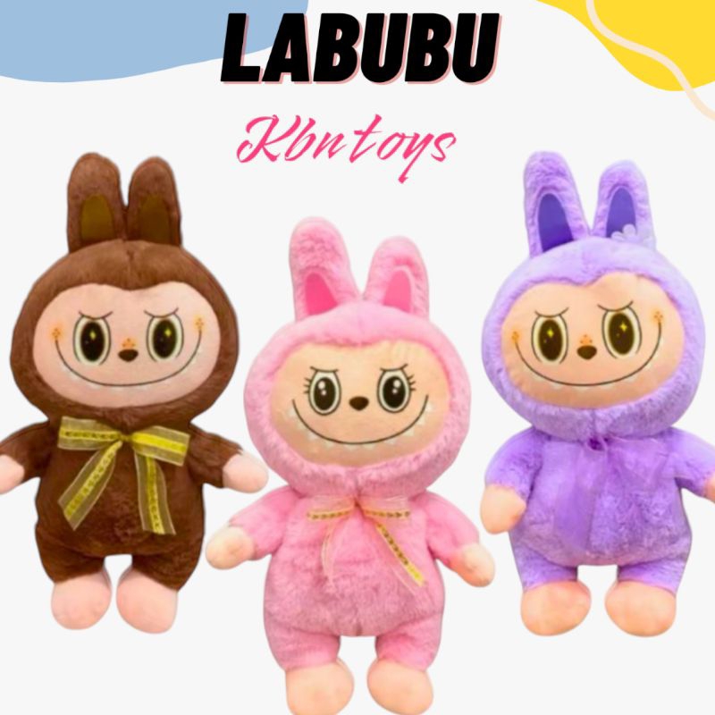 Jual Boneka Labubu monster viral bahan bulu lembut dan halus hadiah ...