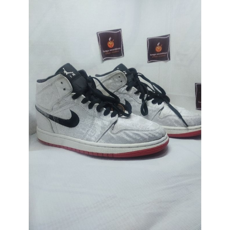 Jual air jordan 1 mid fearless Edison Chen original | Shopee Indonesia