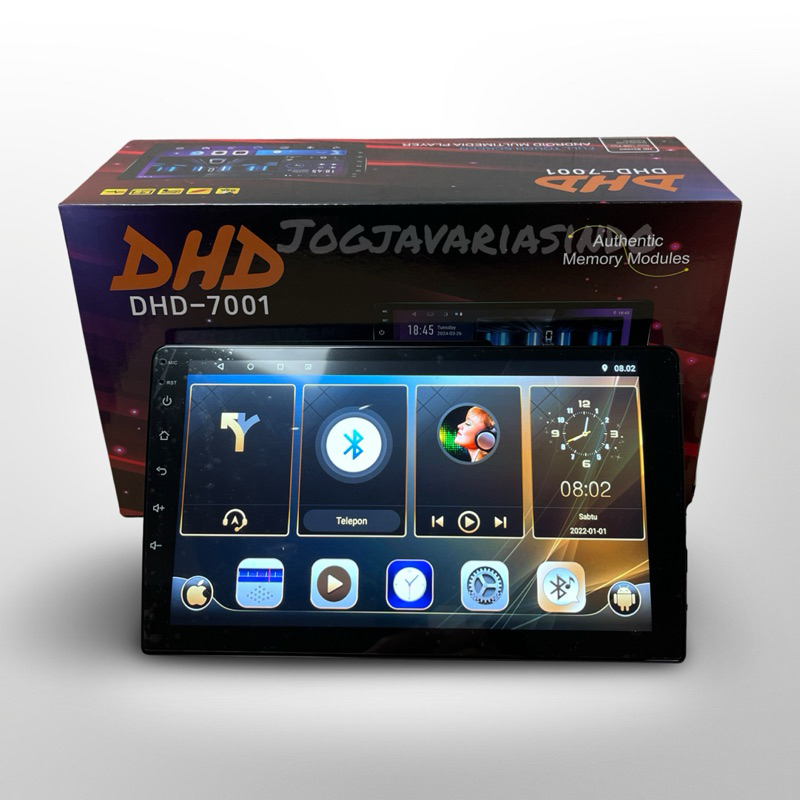 Jual Headunit Android 9 inch DHD 7001 Double Din Bluetooth Wifi 2GB ...