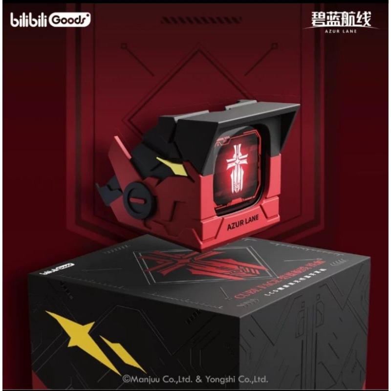Jual Cube Azur Lane Iron Blood LCD Touch screen True Bluetooth headset ...