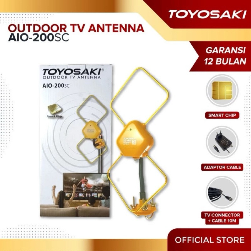 Antena Indoor Outdoor Toyosaki AIO 200