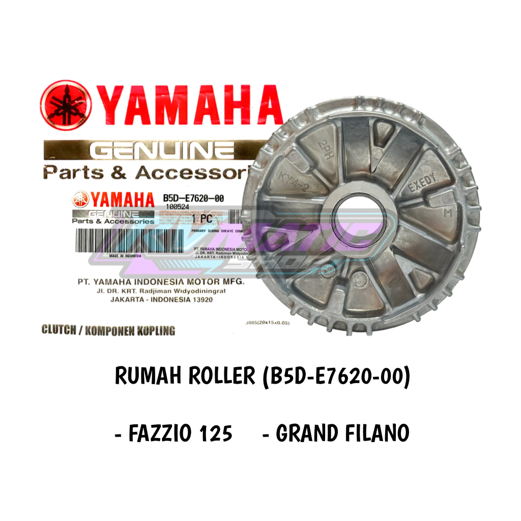 Jual RUMAH ROLLER FAZZIO 125 GRAND FILANO ORIGINAL YAMAHA (B5D-E7620-00 ...