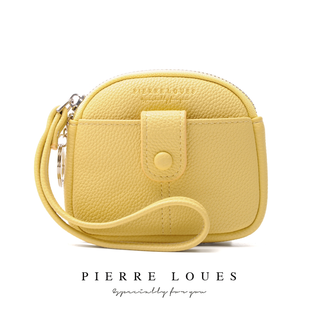 Dompet Wanita Koin Kecil PIERRE LOUES Kimi Wallet Bahan Kulit PU Leather  Premium BAEOS