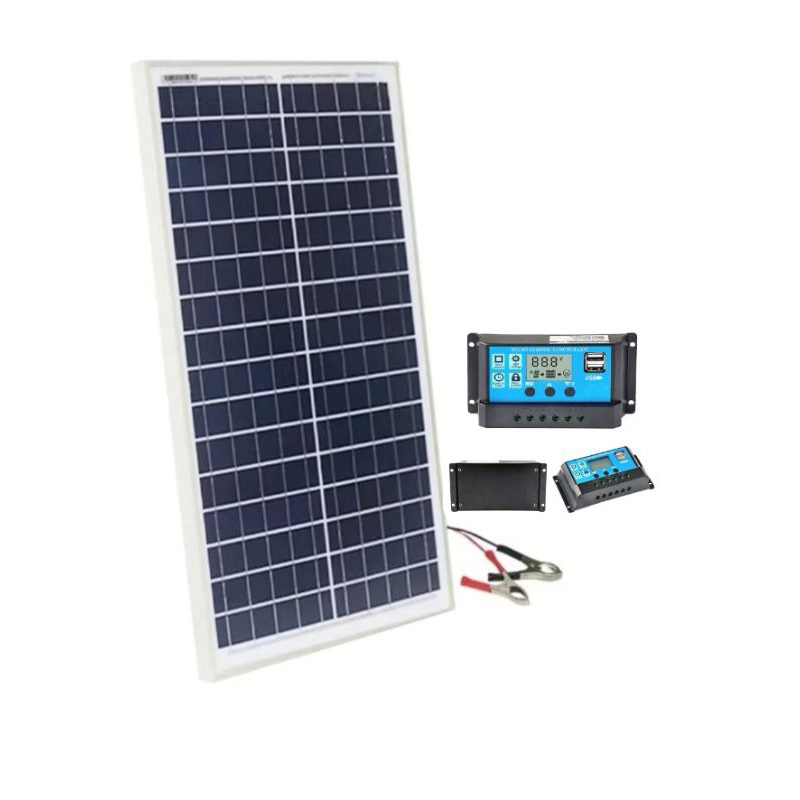 Jual SOLAR PANEL 30WP PANEL SURYA 30 WP FREE SOLAR CONTROLER | Shopee ...