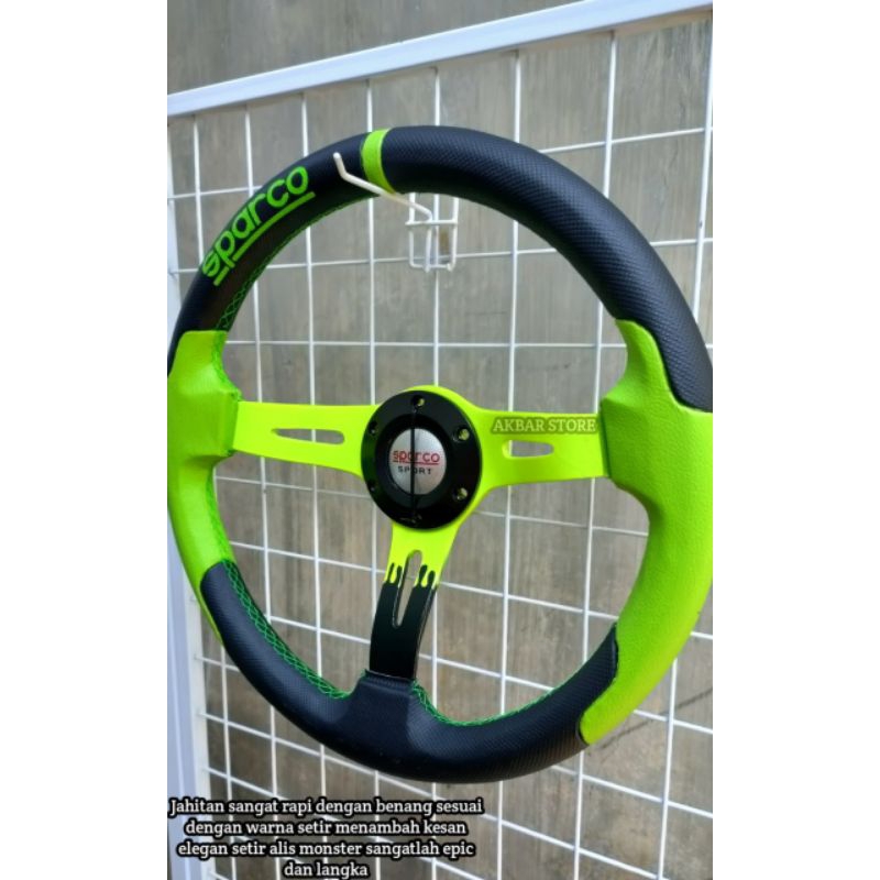 Jual Setir Steer Stir Racing Universal Model monster terbaru ukuran 12 ...