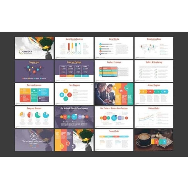 Jual Bikin Power point | Template PPT Morph Aesthetic Animasi