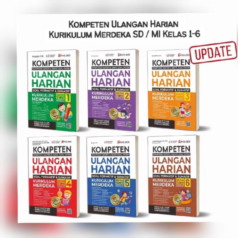 Jual BUKU ULANGAN HARIAN KURIKULUM MERDEKA KELAS 123456 - BUKU KOMPETEN ...
