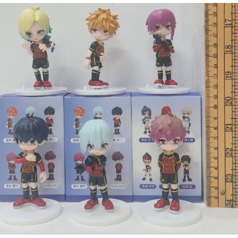 Jual action figure blue lock set box isi 6 | Shopee Indonesia