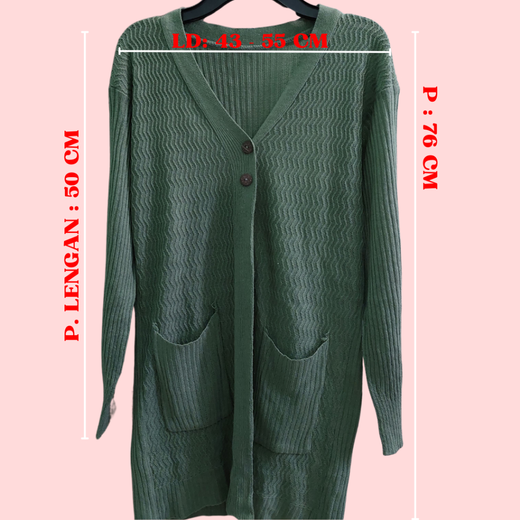 Jual PRELOVED !!BACA DESKRIPSI PRODUK!! CARDIGAN RAJUT/KNIT. | Shopee ...