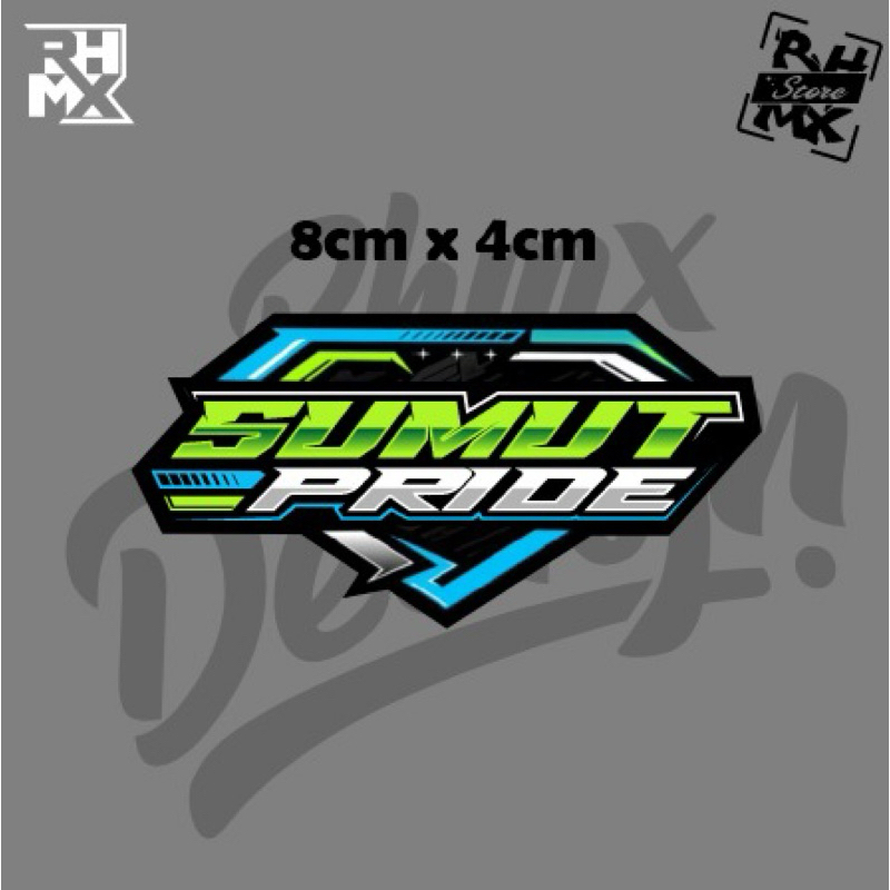 Jual sticker SUMUT PRIDE racing pack motor viral terbaru stiker vinyl ...