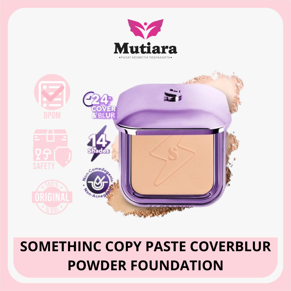 Jual SOMETHINC COPY PASTE COVERBLUR POWDER FOUNDATION | Shopee Indonesia