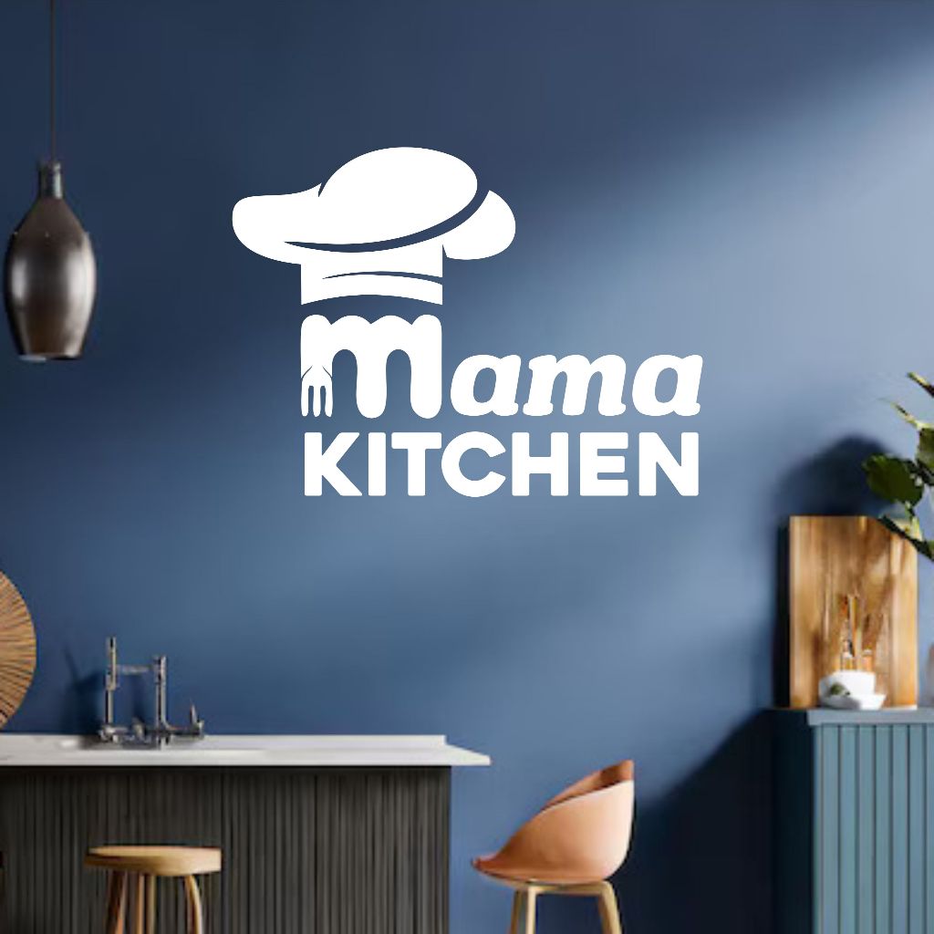Jual SEHARI JADI!! STICKER KITCHEN ( FREE CUSTOM NAMA ) UNTUK DINDING ...