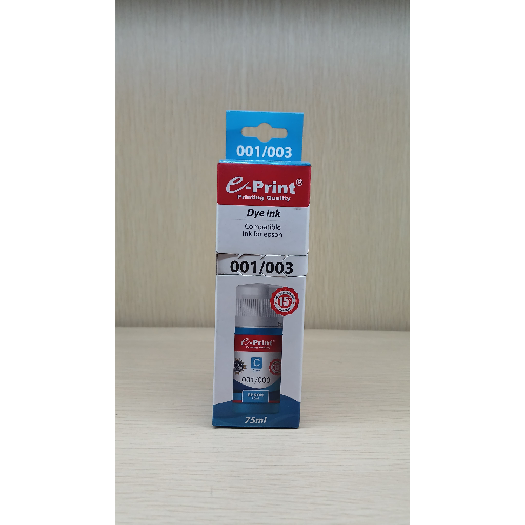 Jual Tinta E-Print Epson 001/003 Original Ink For Epson L Series Tinta ...