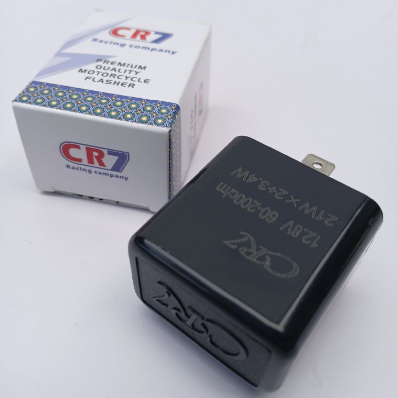 Jual FLASHER CR7 FLASHER SEIN RELAY SEN CR7 DI ITEMS RACING | Shopee ...