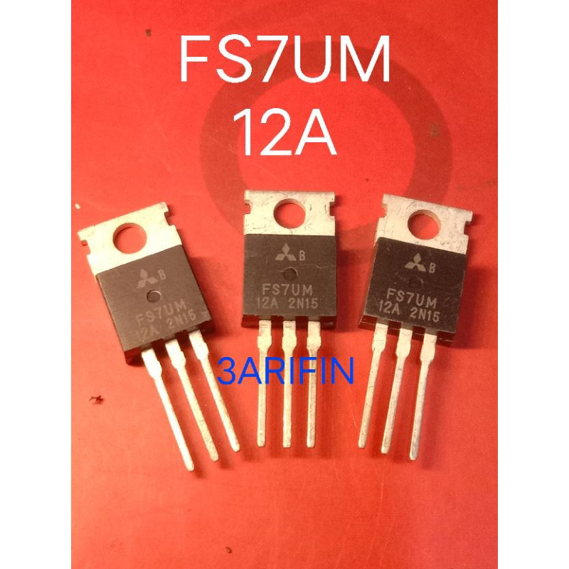 Jual FS 7 UM -12A transistor Mosfet fs7um. 12A original | Shopee Indonesia