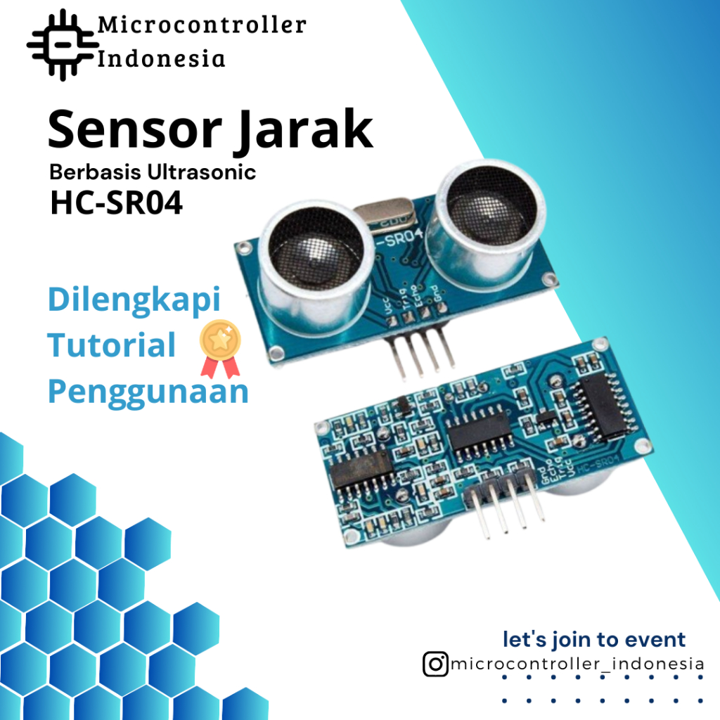 Jual HC-SR04 SR04 ULTRASONIC DISTANCE MEASURING TRANSDUCER SENSOR ...