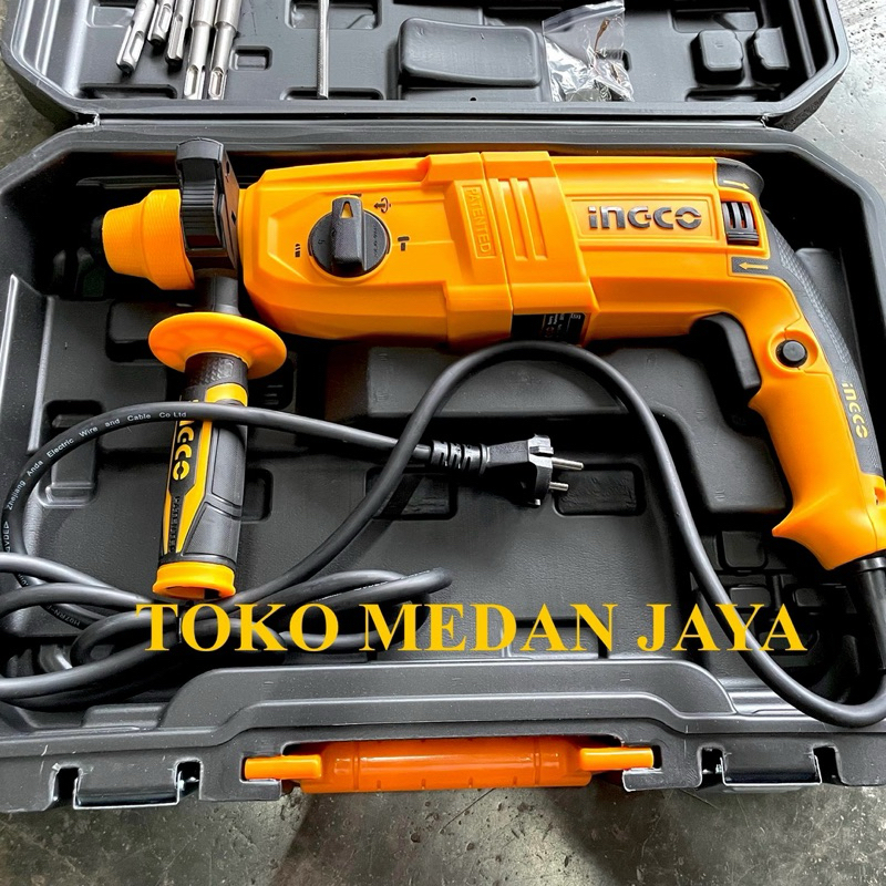 Jual MESIN BOR DEMOLITION ROTARY HAMMER 26 MM 3 MODE PAHAT INGCO ...
