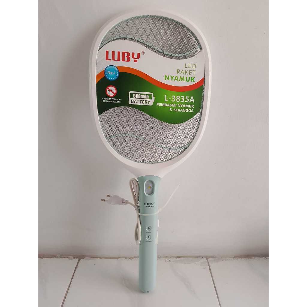Jual RAKET NYAMUK LUBY / RAKET NYAMUK RECHARGER | Shopee Indonesia