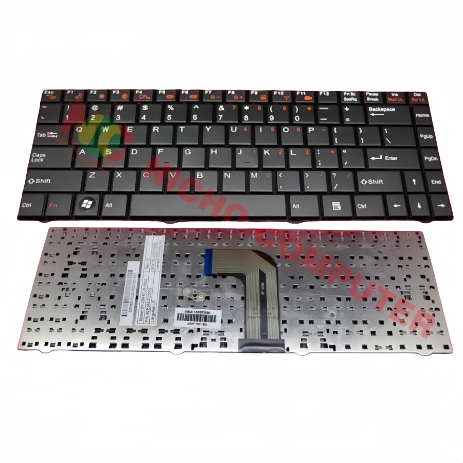 Jual KEYBOARD AXIOO NEON HNM SERIES BLACK | Shopee Indonesia