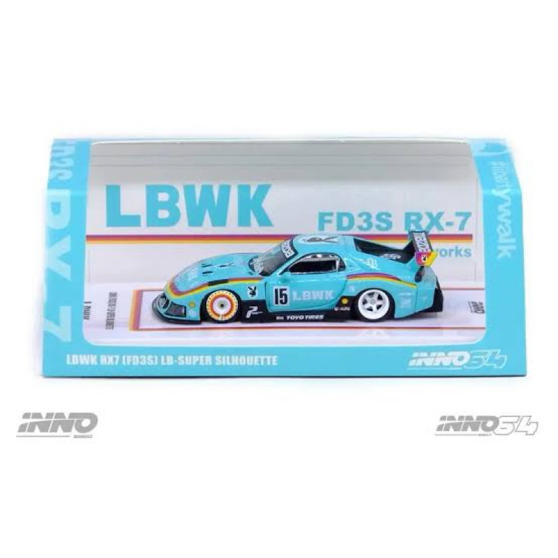 Jual Inno64 Mazda RX7 FD3S RX-7 LB Super Silhouette Hobby Expo China RX ...
