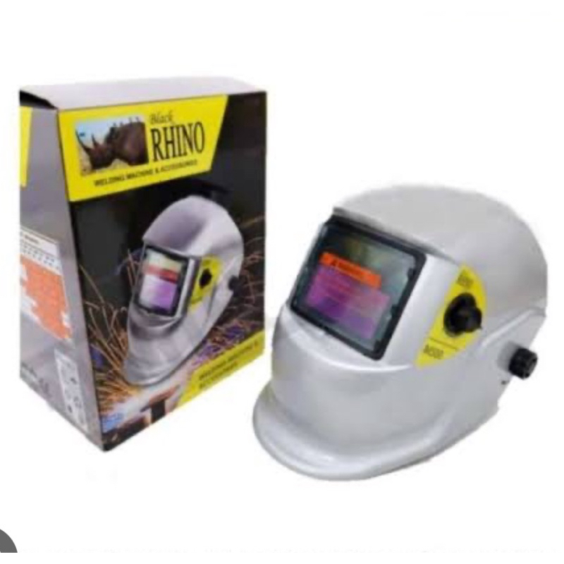 Jual Helm Las Auto Dark Kacamata Otomatis Rhino SNI Original | Shopee ...