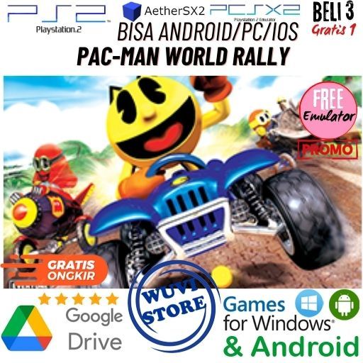 Jual PS 2 Pac-Man World Rally | Bisa di PC / Android / IOS Plus ...