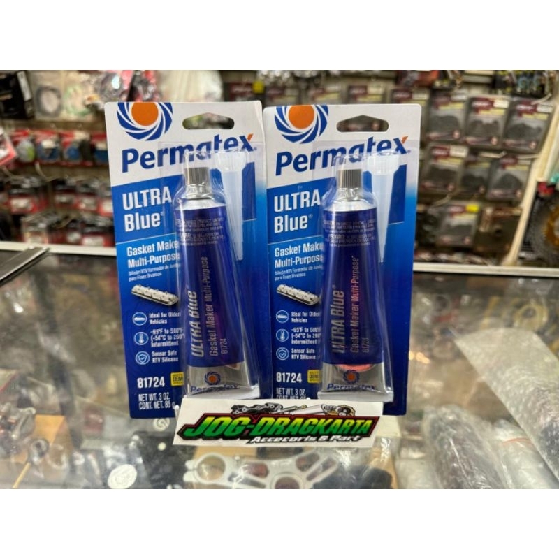 Jual LEM BIRU LEM PERMATEX ULTRA BLUE ORIGINAL LEM PAKING PERPAK GASKET ...