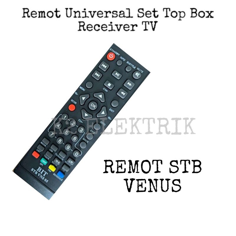 Jual INFICO Remot Set Top Box Matrix Luby Advance Myvo Vippo dll ...