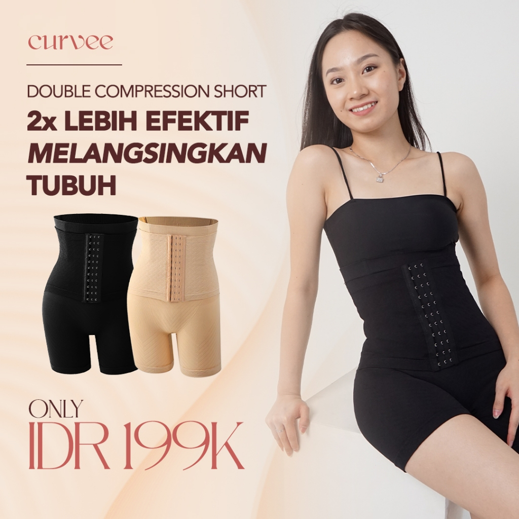 Jual Double Compression Short I Curvee ( 1PCS) | Shopee Indonesia