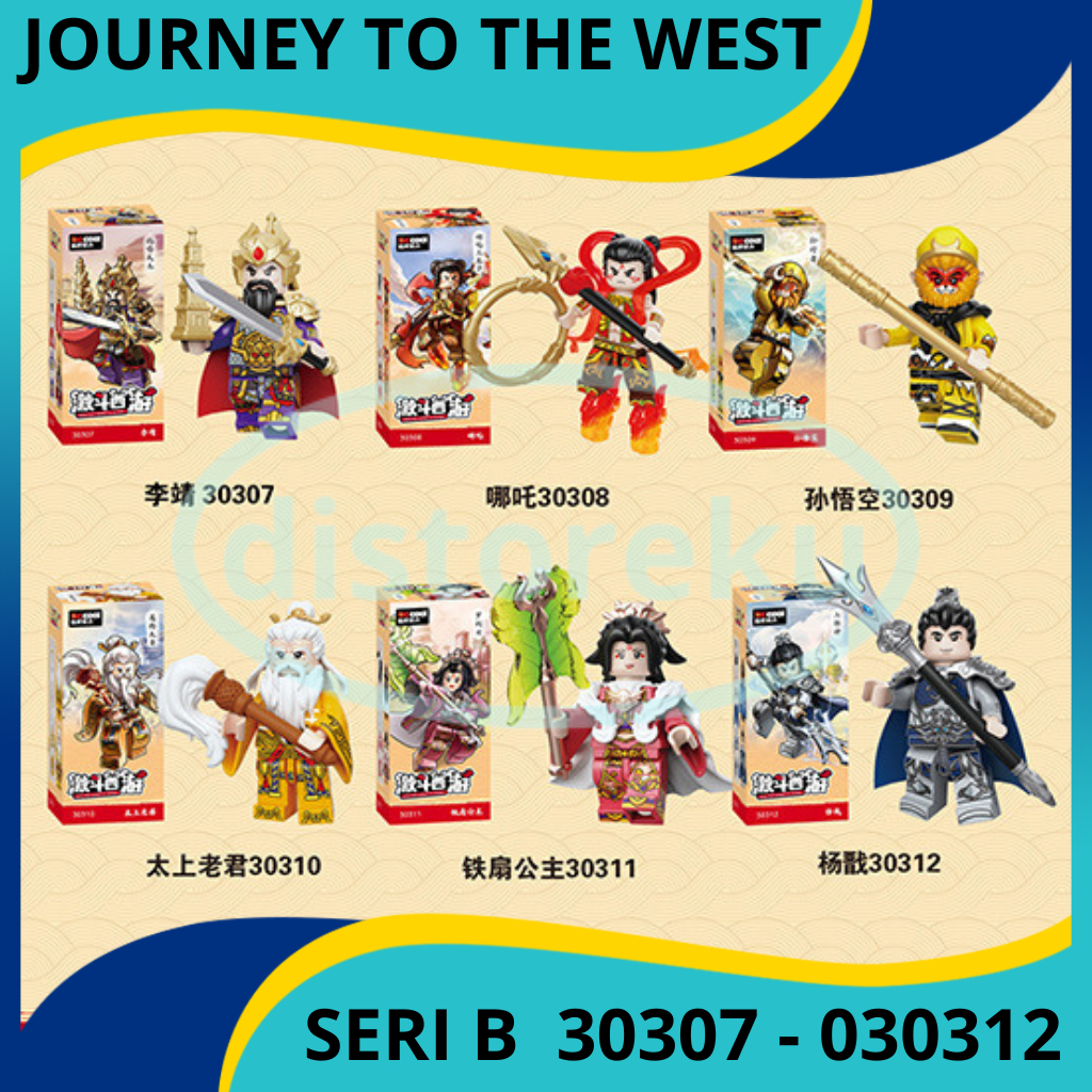 Jual DE COOL BRICKS DECOOL BRCIKS JOURNEY TO THE WEST LI JING NE ZHA ...