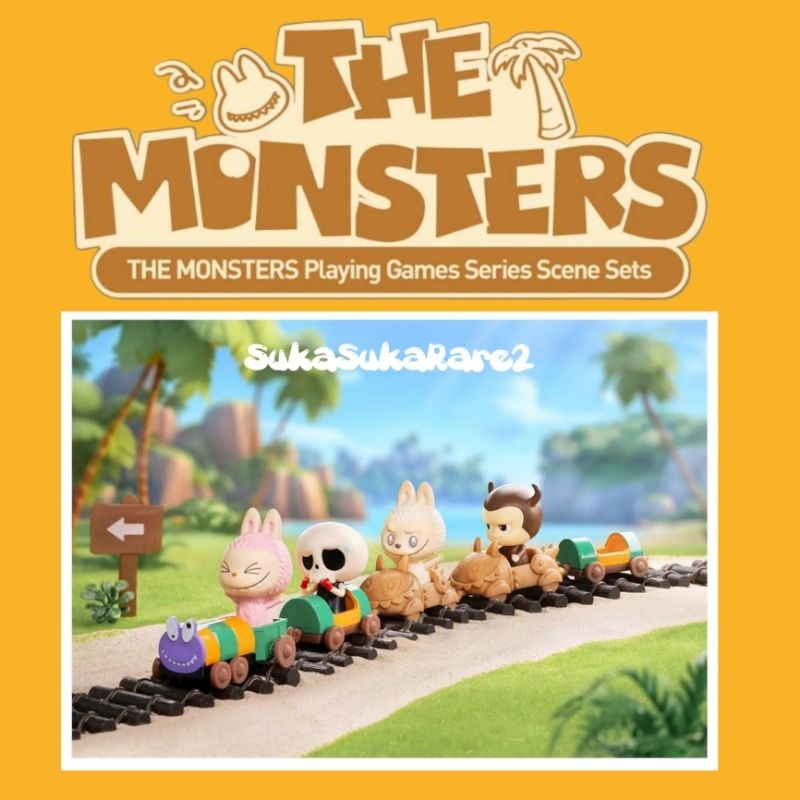 Jual (Selected) Labubu THE MONSTERS Playing Games Series Scene Sets ...