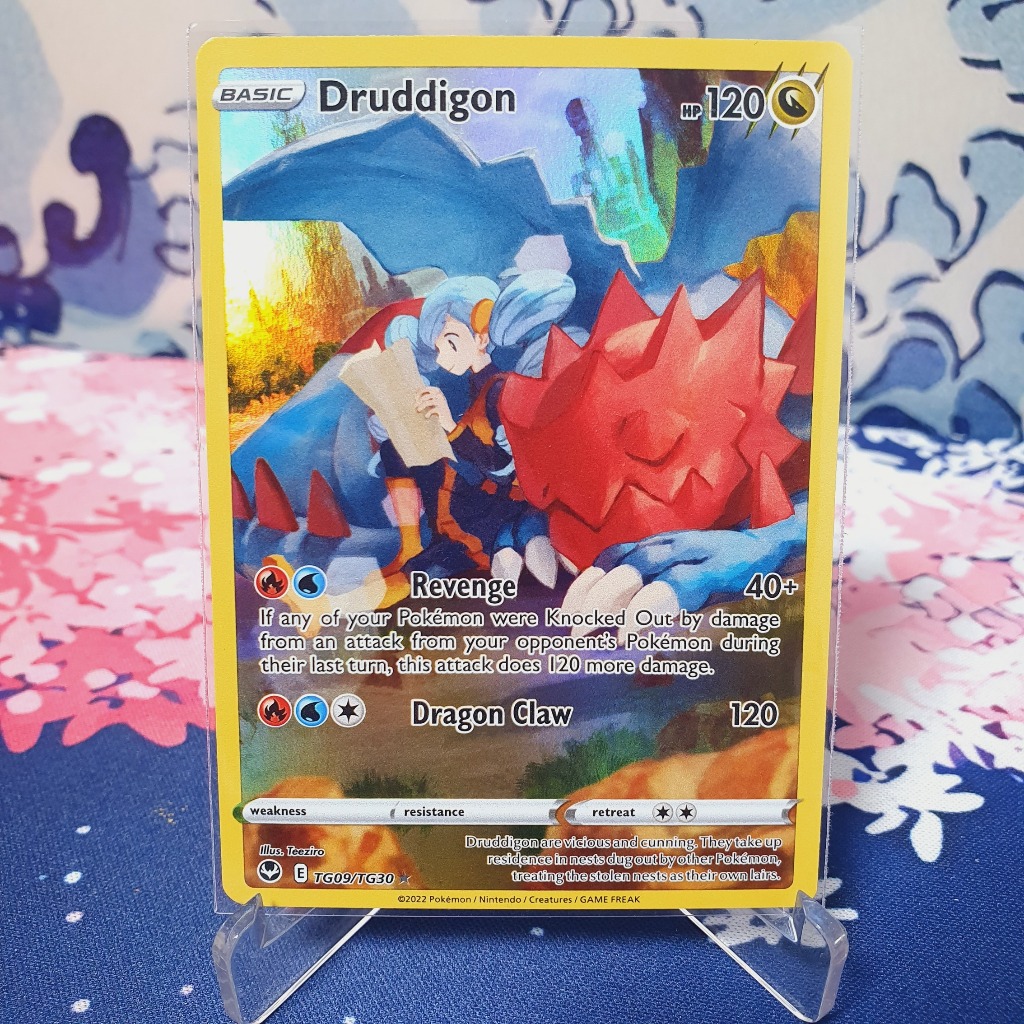 Jual Druddigon CHR Full Art TG09/TG30 Pokemon TCG English Silver ...