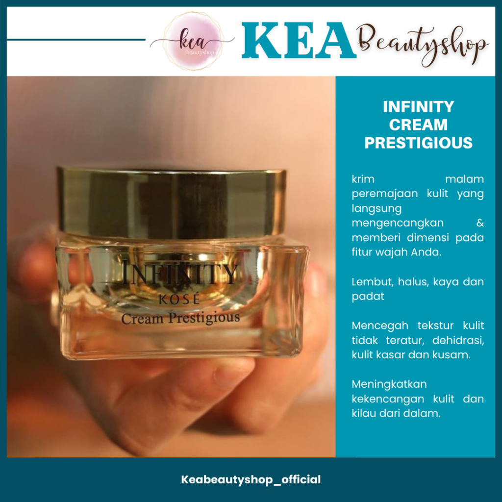 Jual KOSE INFINITY PRESTIGIOUS GLOBAL REJUVENATING DUAL CREAM