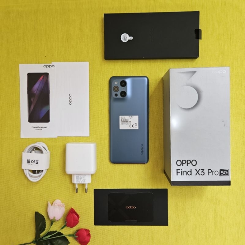 Jual OPPO find X3 pro 5G Ram 12/256 Garansi Resmi Indonesia second  