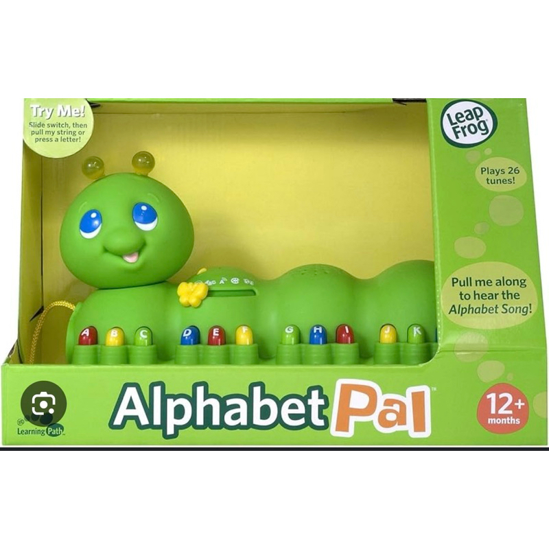 Jual PRELOVED Leapfrog 2001 Alphabet Pal Caterpillar Learning Pull Toy ...