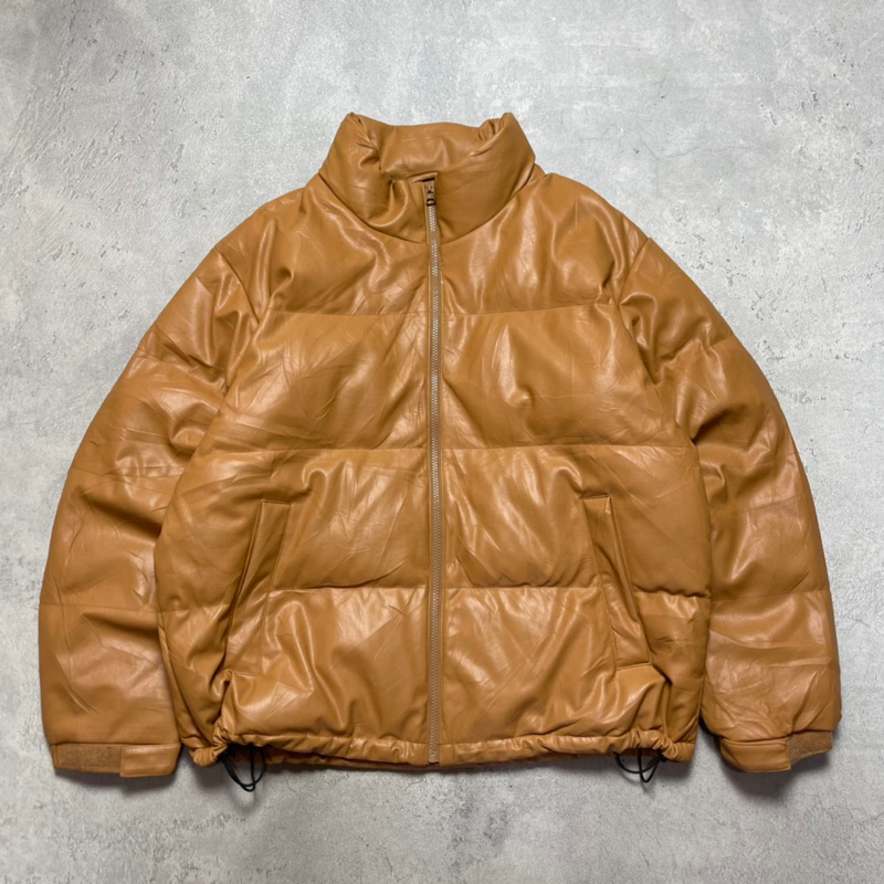 Jual Jaket Winter Puffer Kulit Global Uniqlo Size XL Shopee Indonesia