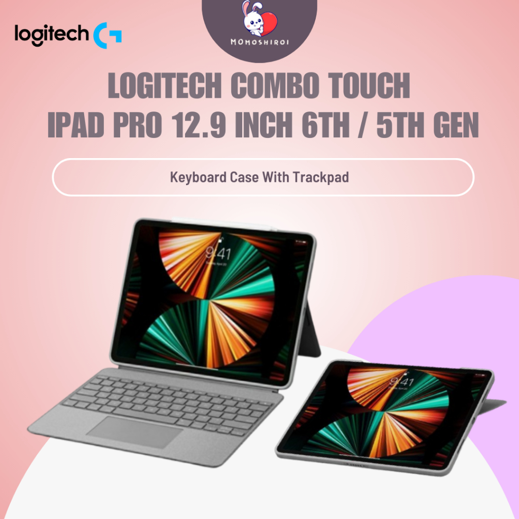 Logitech good Combo Touch iPad Pro 12.9-inch (5th, 6th gen - 2021, 2022) KeyboardCas