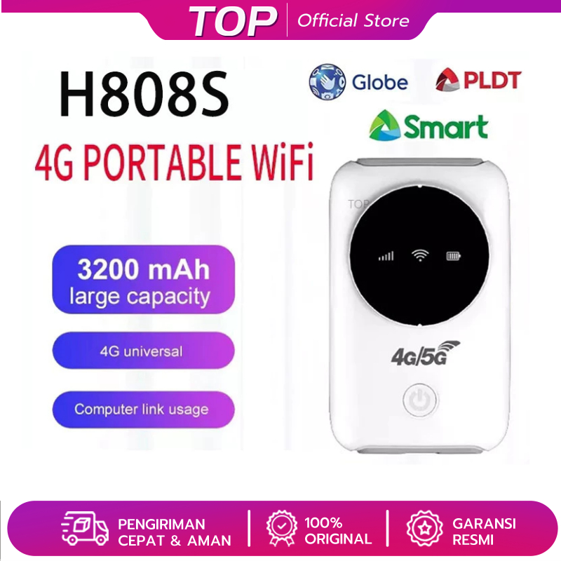 Jual 【Hadiah gratis】H808s 4G Modem Router Unlocked Bypass wireless ...