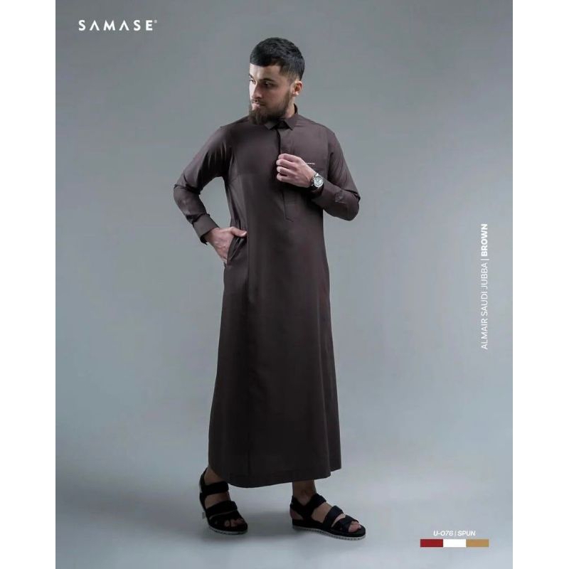 Jual SAMASE | JUBAH ALMAIR SAUDI U076 | Shopee Indonesia