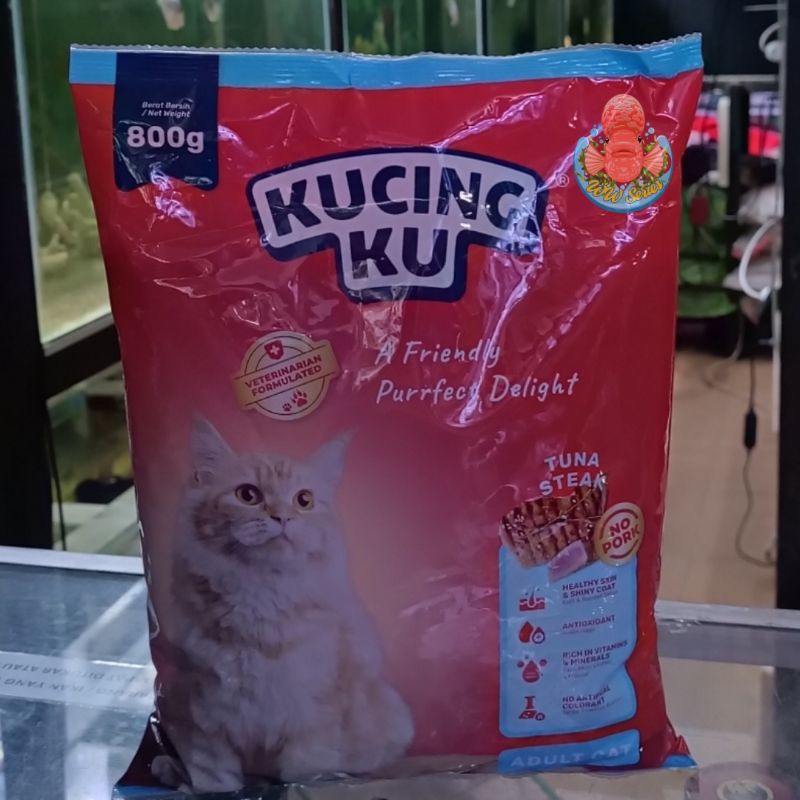 Jual KUCING KU CATFOOD PREMIUM 800gr Makanan Kucing cat food Kucingku ...