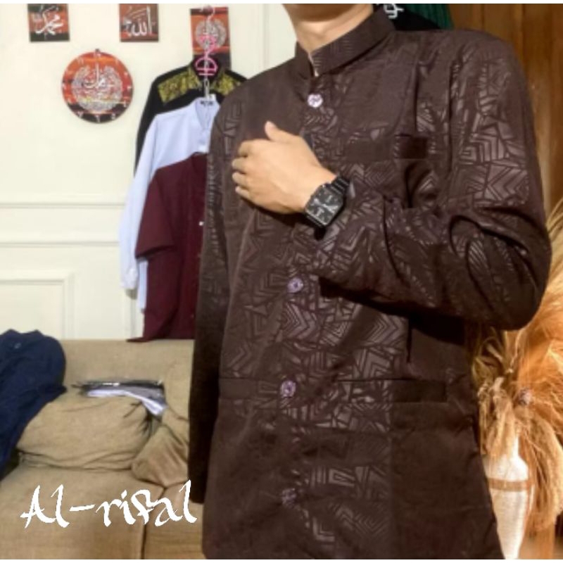 Koko haibah dewasa/baju Koko premium berserat tebal & lembut