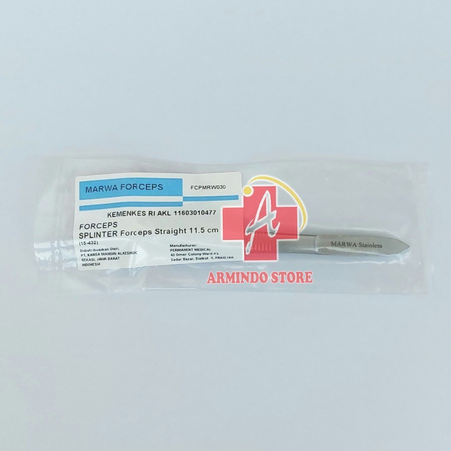 Jual Pinset Splinter | Splinter Forceps Straight | Shopee Indonesia