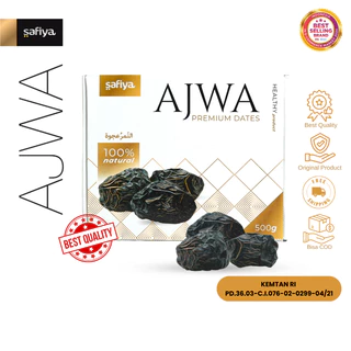 Safiya Kurma Ajwa 500 Gram Kurma Madinah Nabi Original Premium