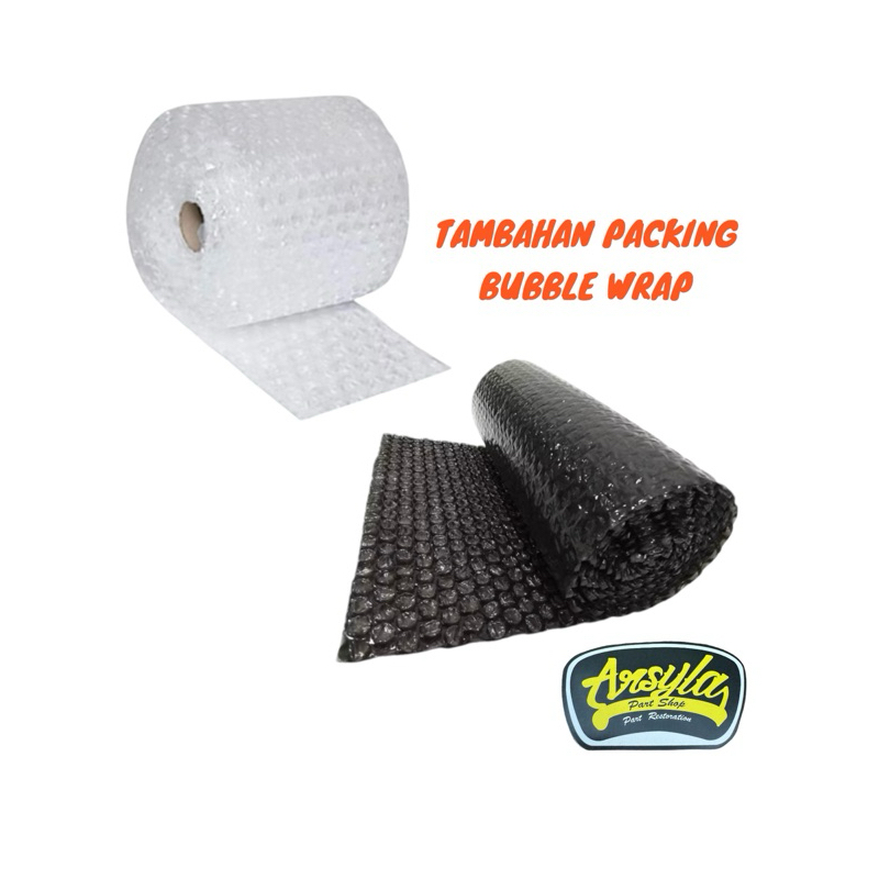 Jual tambahan packing bubble babel wrap agar aman ukuran kecil | Shopee ...