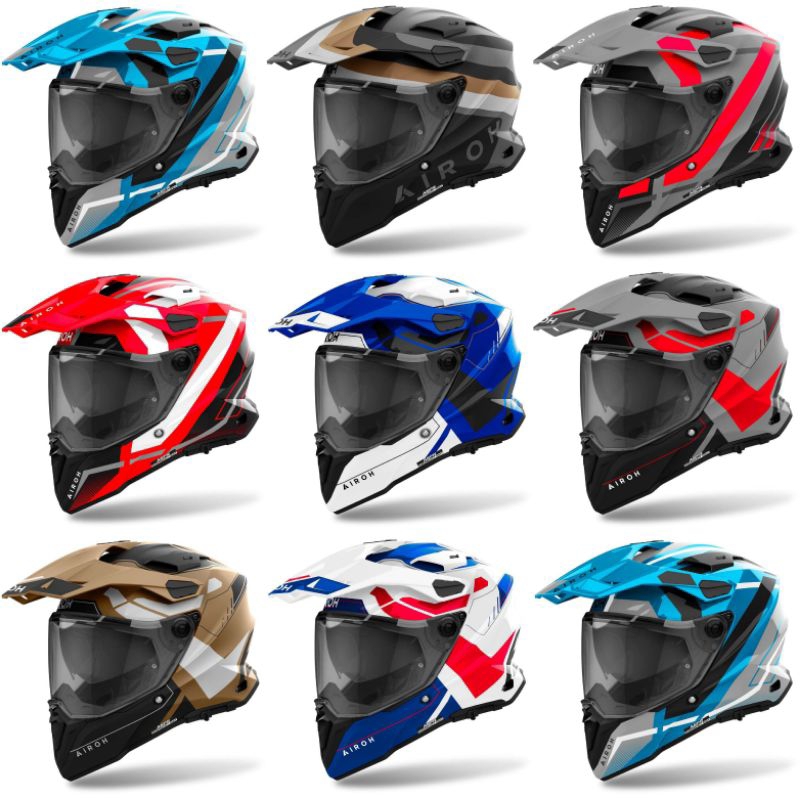 Jual HELM AIROH COMMANDER 2 GRAPHIC COLOR ORIGINAL | Shopee Indonesia