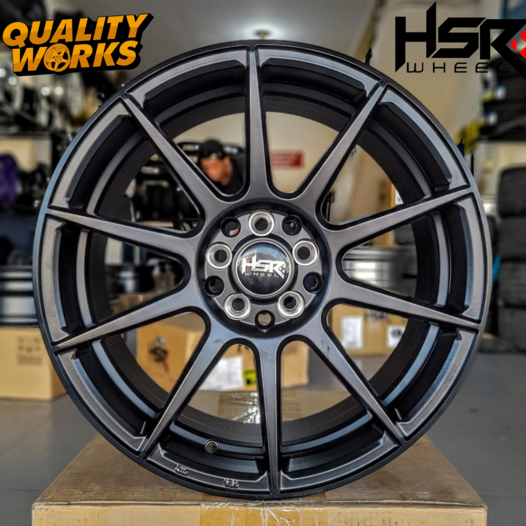 Jual Velg Racing Ring 17 lubang baut 5 Peleg Hsr NSX R17 Lebar 7 rata ...