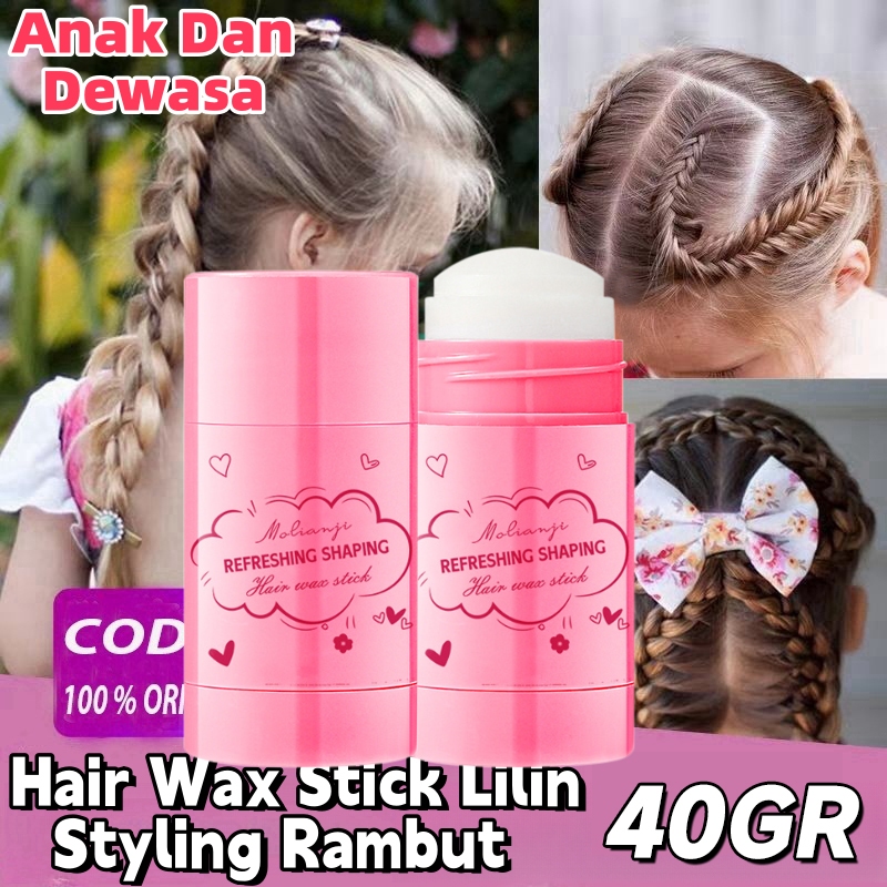 Jual Hair Wax Stick Tahan Lama Tidak Lengket Mudah Dipakai Awet ...