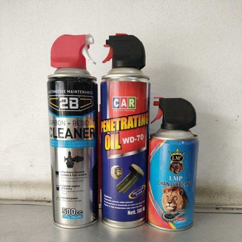 Jual Penetrating oil / WD-70, CARBU CLEANER, CHAINLUBE ORI1000 ...