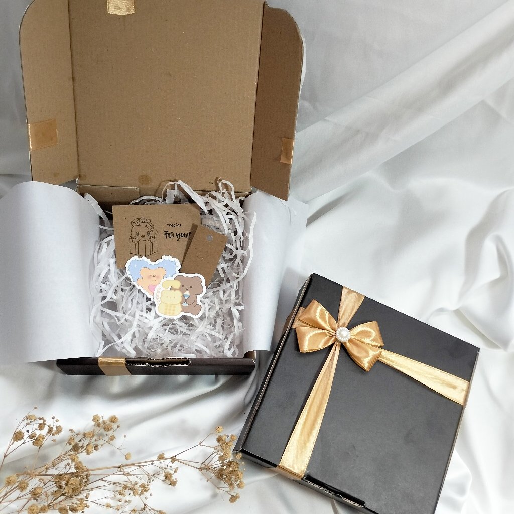 Jual [GIFT BOX DOFF] Gift Box Warna Polos, Kotak Kado Premium Doff ...